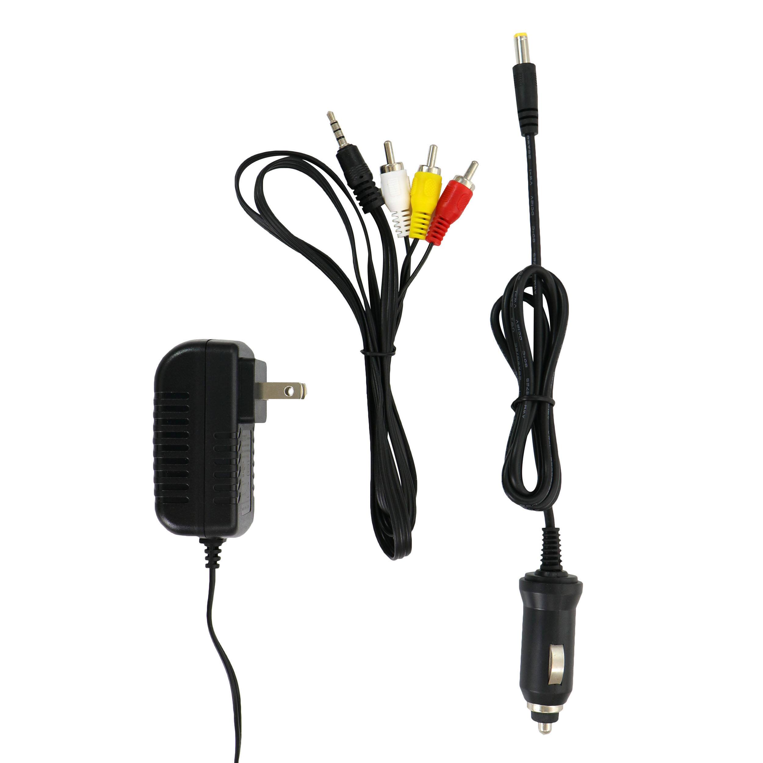 Alt View 7. Trexonic - Trexonic Portable Rechargeable 14 Inch LED TV with HDMI, SD/MMC, USB, VGA, AV In/Out and Built-in Digital Tuner - Red.