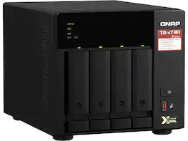 QNAP - TS-473A-8G-US 4 Bay Ryzen Desktop NAS (Diskless)