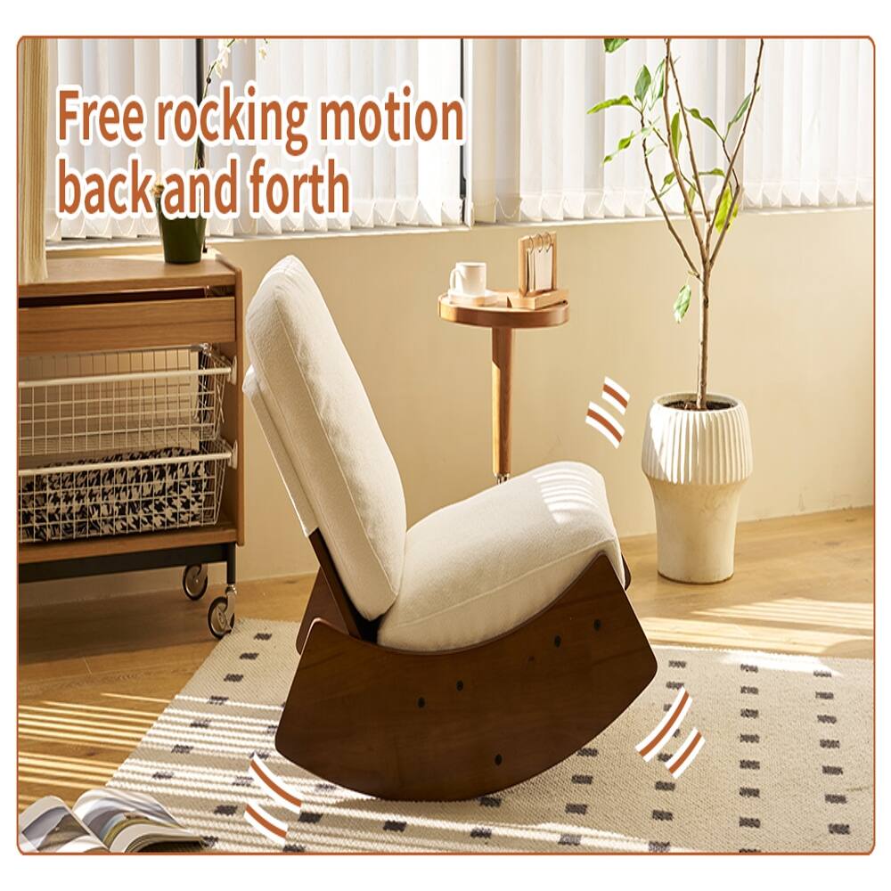 Free rocking motion back and forth