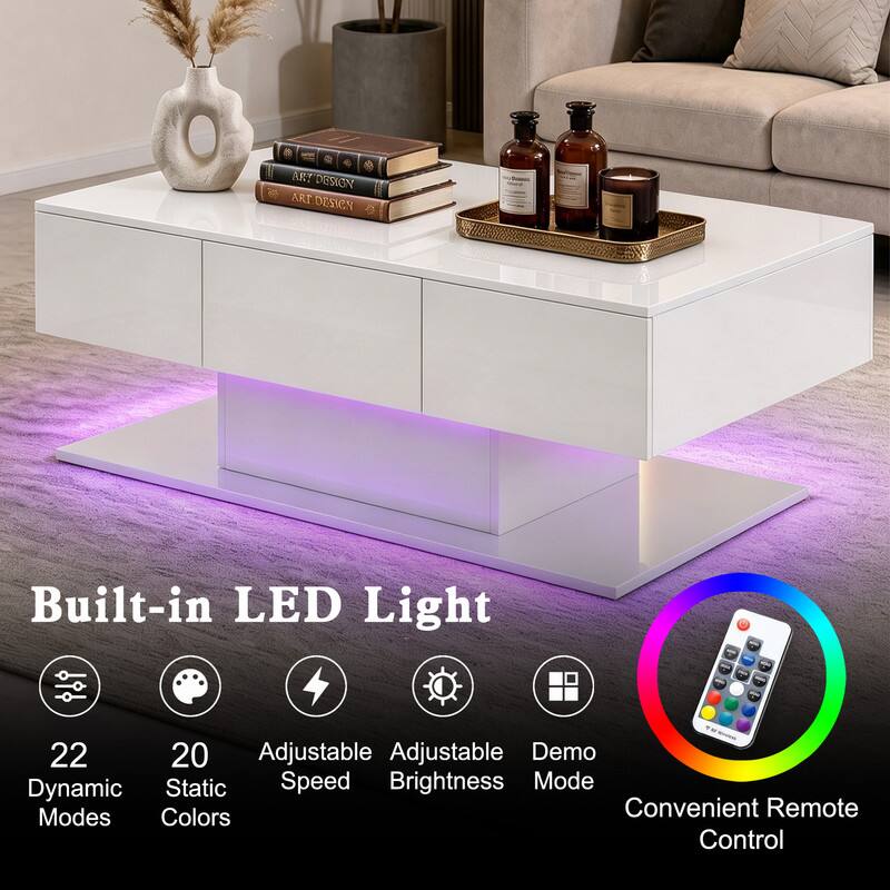 ART DESIGN ART DESIGN

Built-in LED Light

22 Dynamic Modes
20 Static Colors
Adjustable Speed
Adjustable Brightness
Demo Mode
Convenient Remote Control