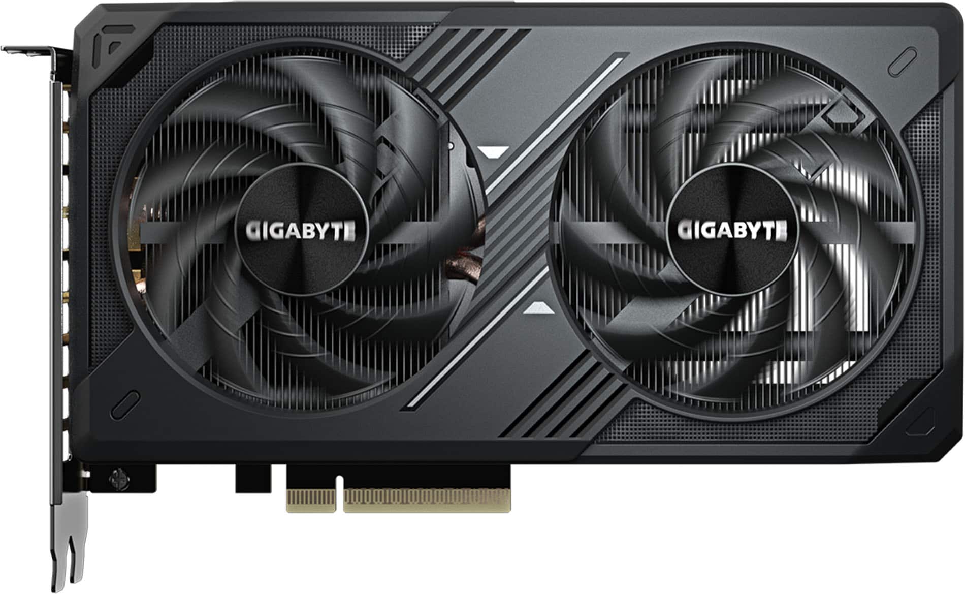 GIGABYTE - GeForce RTX 5060 WINDFORCE 8G Graphics Card, 8GB 128-bit GDDR7, PCIe 5.0, WINDFORCE cooling system - Black - Front_Zoom