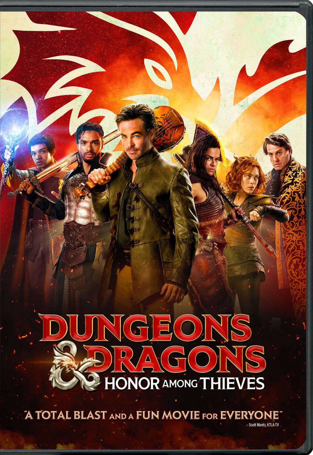 Front. Dungeons & Dragons: Honor Among Thieves   - DVD.