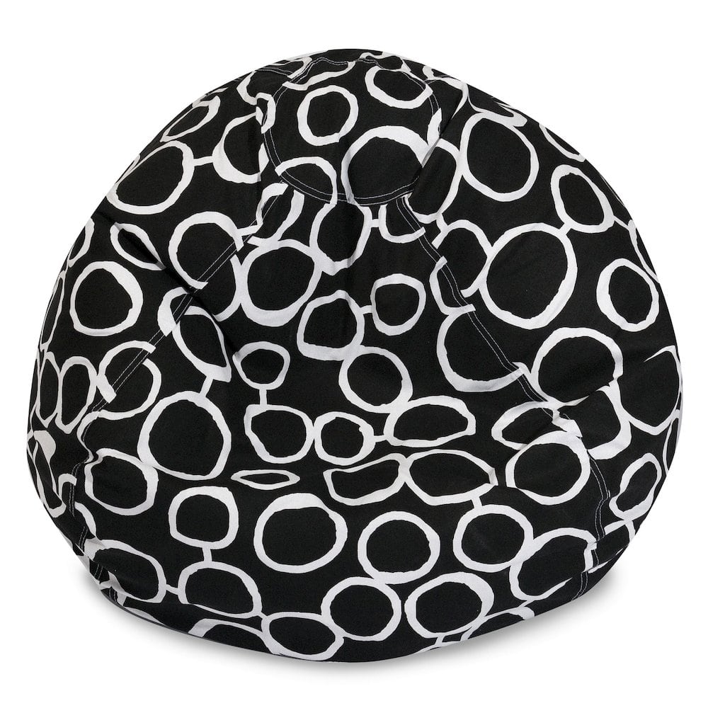 Majestic Home - Small Bean Bag Fusion - Black