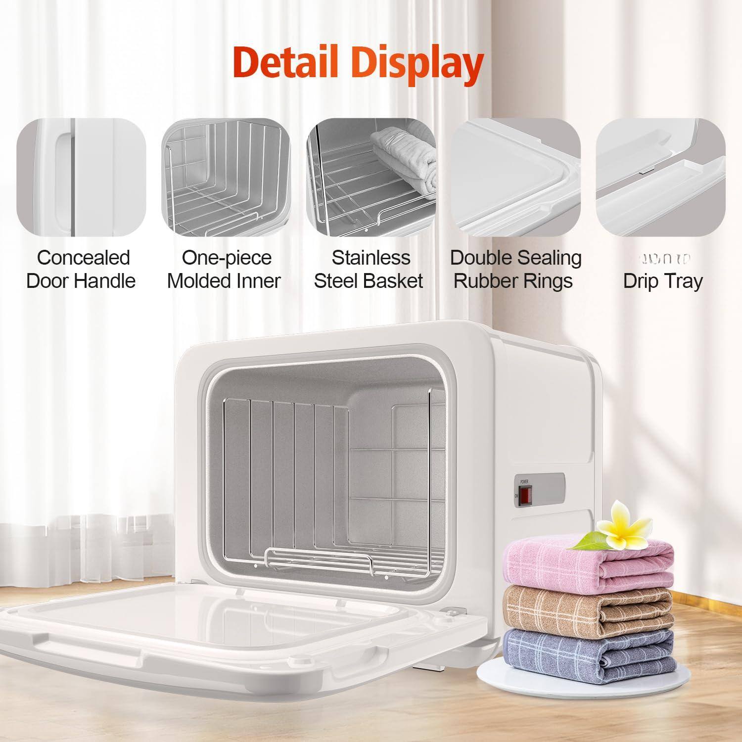 Detail Display

- Concealed Door Handle
- One-piece Molded Inner
- Stainless Steel Basket
- Double Sealing Rubber Rings
- Drip Tray