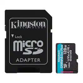 Kingston - 128GB MicroSDXC Canvas Go Plus Memory Card