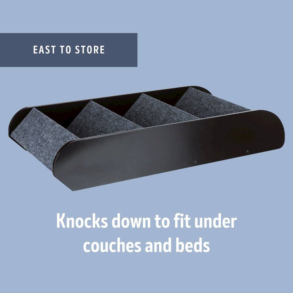 EAST TO STORE  
Knocks down to fit under couches and beds