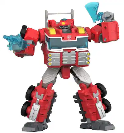 Front. Transformers - Rescue Bot Heatwave Voyager Class | Transformers: Age of the Primes | Hasbro, Takara Tomy.