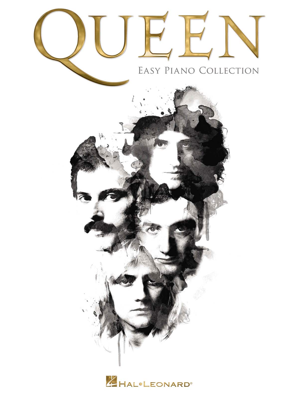 Hal Leonard - Queen Easy Piano Collection – Easy Piano Personality Softcover Songbook with 10 Classic Queen Songs