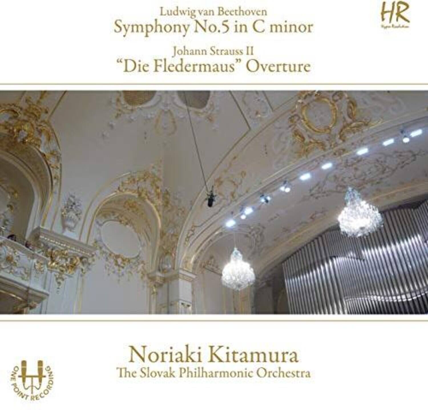 Beethoven / Kitamura - Symphony 5 in C Minor 67 / Die Fledermaus Overture  - COMPACT DISCS