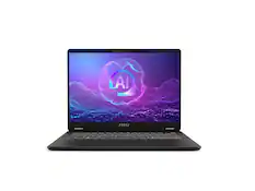 Front. MSI - MSI Prestige 14 AI+ Evo 14.0" Laptop Intel Core Ultra 7 258V 32GB Memory 1 TB NVMe SSD Windows 11 Home C2VMG-032US.