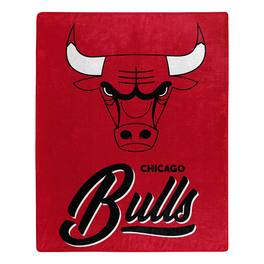 Northwest - Chicago Bulls 50" x 60" Signature Raschel Plush Throw Blanket - Multicolor