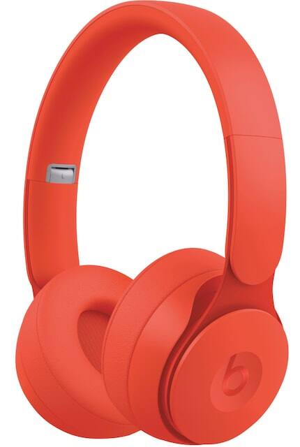 Alt View 1. Beats - Beats Solo Pro Wireless Noise Cancelling On-Ear Headphones - Red - Red.