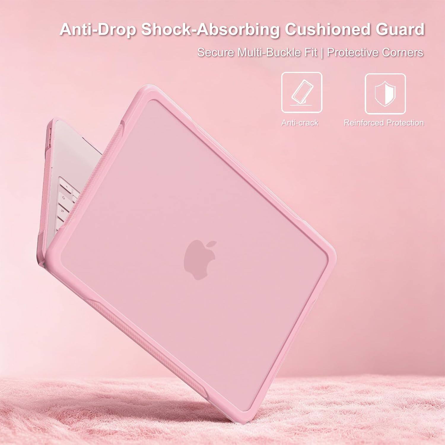 Anti-Drop Shock-Absorbing Cushioned Guard  
Secure Multi-Buckle Fit | Protective Corners  

Anti-crack  
Reinforced Protection