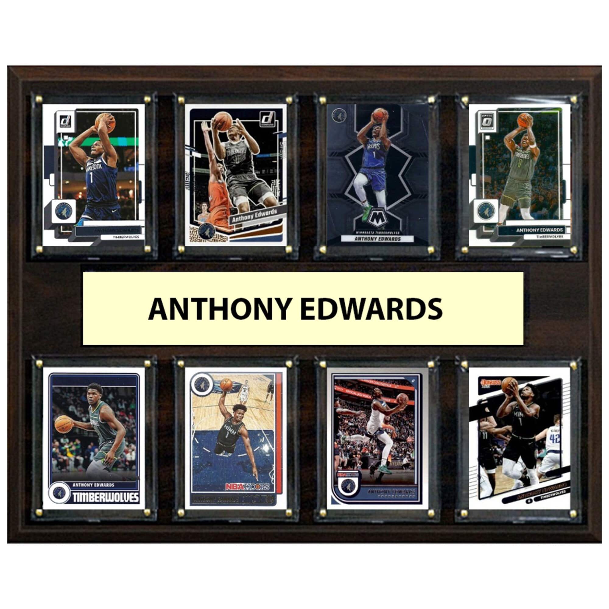 "C&I Collectibles - Anthony Edwards Minnesota Timberwolves 12"" x 15"" Trading Card Plaque - Multicolor" price history on PriceWatchPro