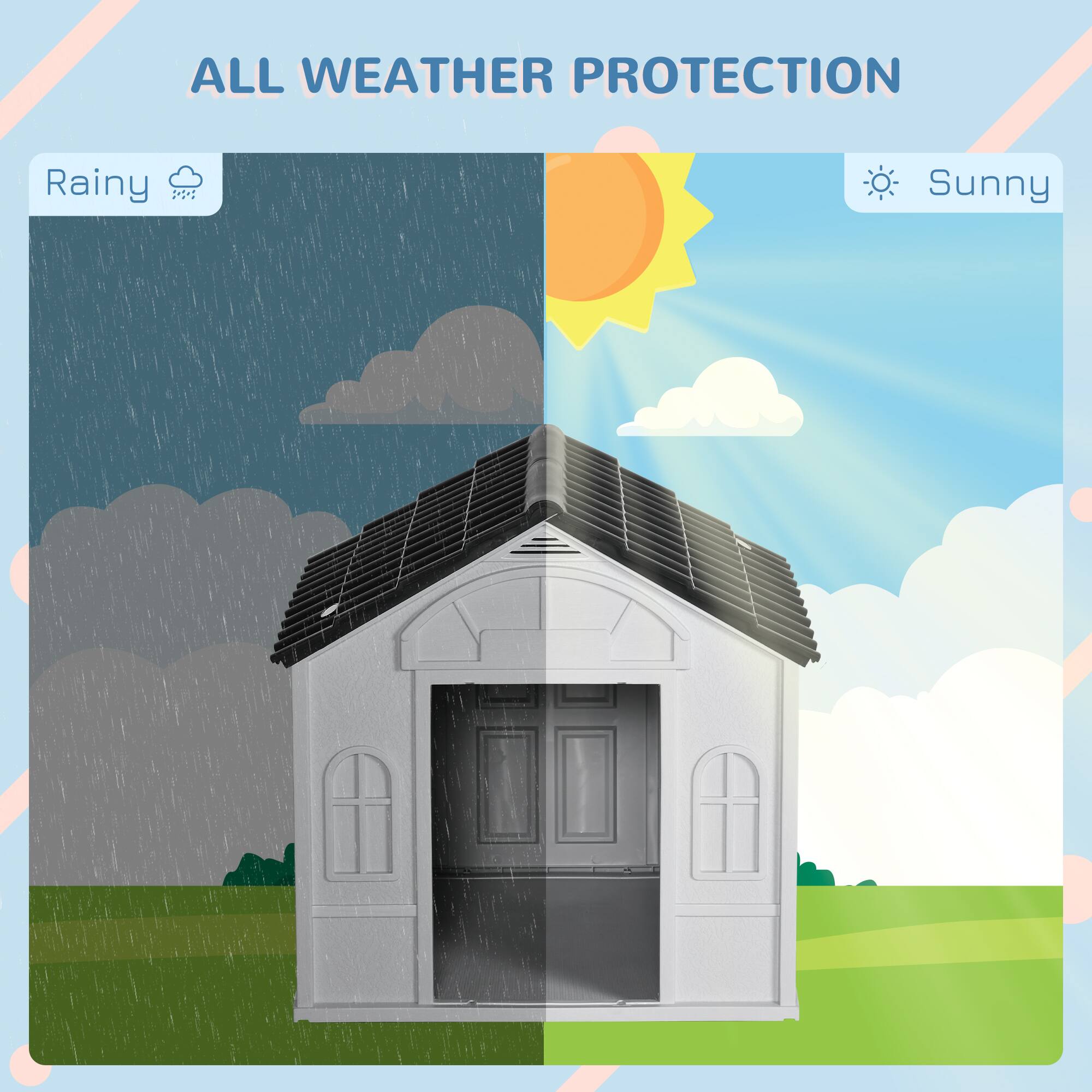 ALL WEATHER PROTECTION

Rainy ☔

Sunny ☀