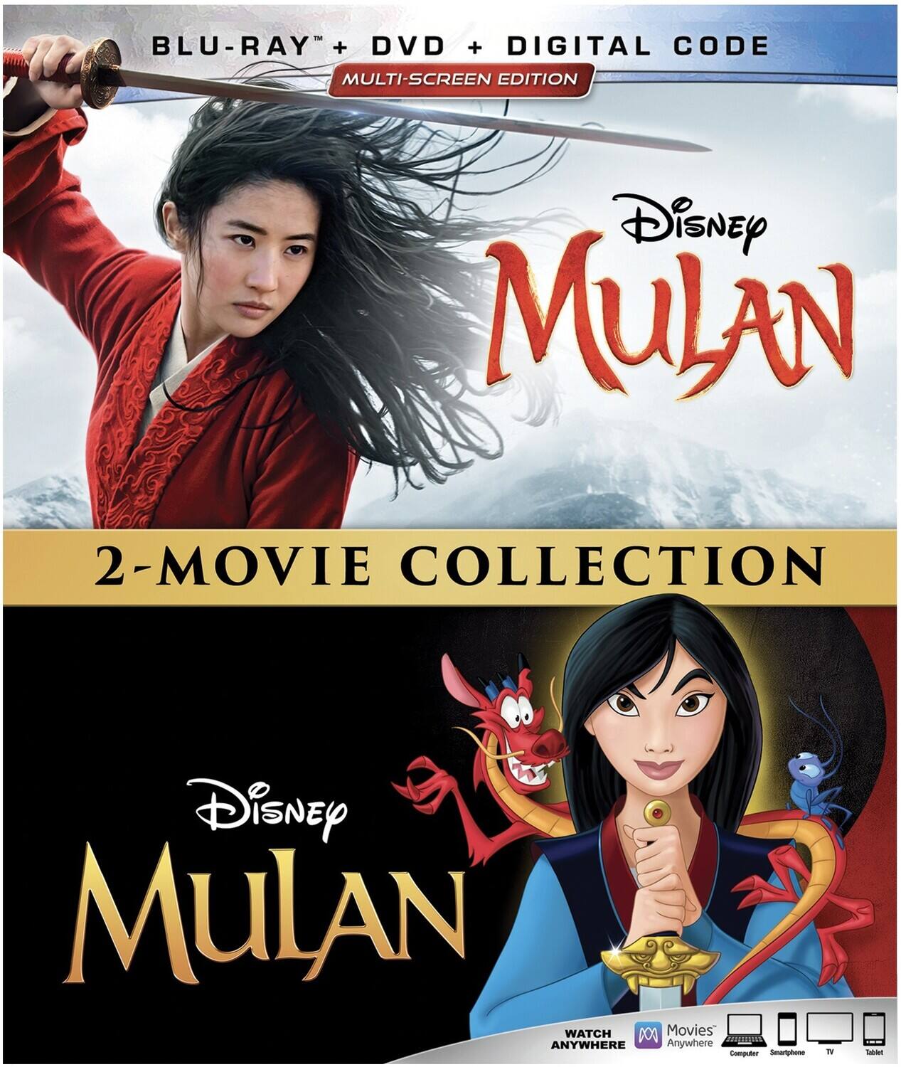 Front. Disney - Mulan Collection   - BLU-RAY.