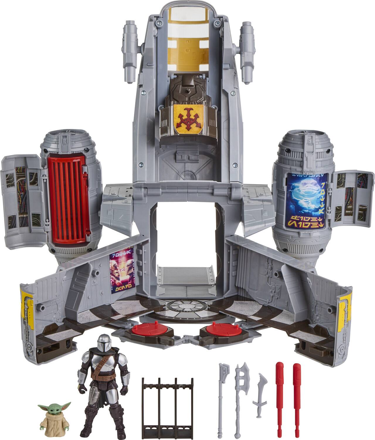 Hasbro Star Wars: The Mandalorian & Grogu ActionVerse Razor Crest 2 in ...