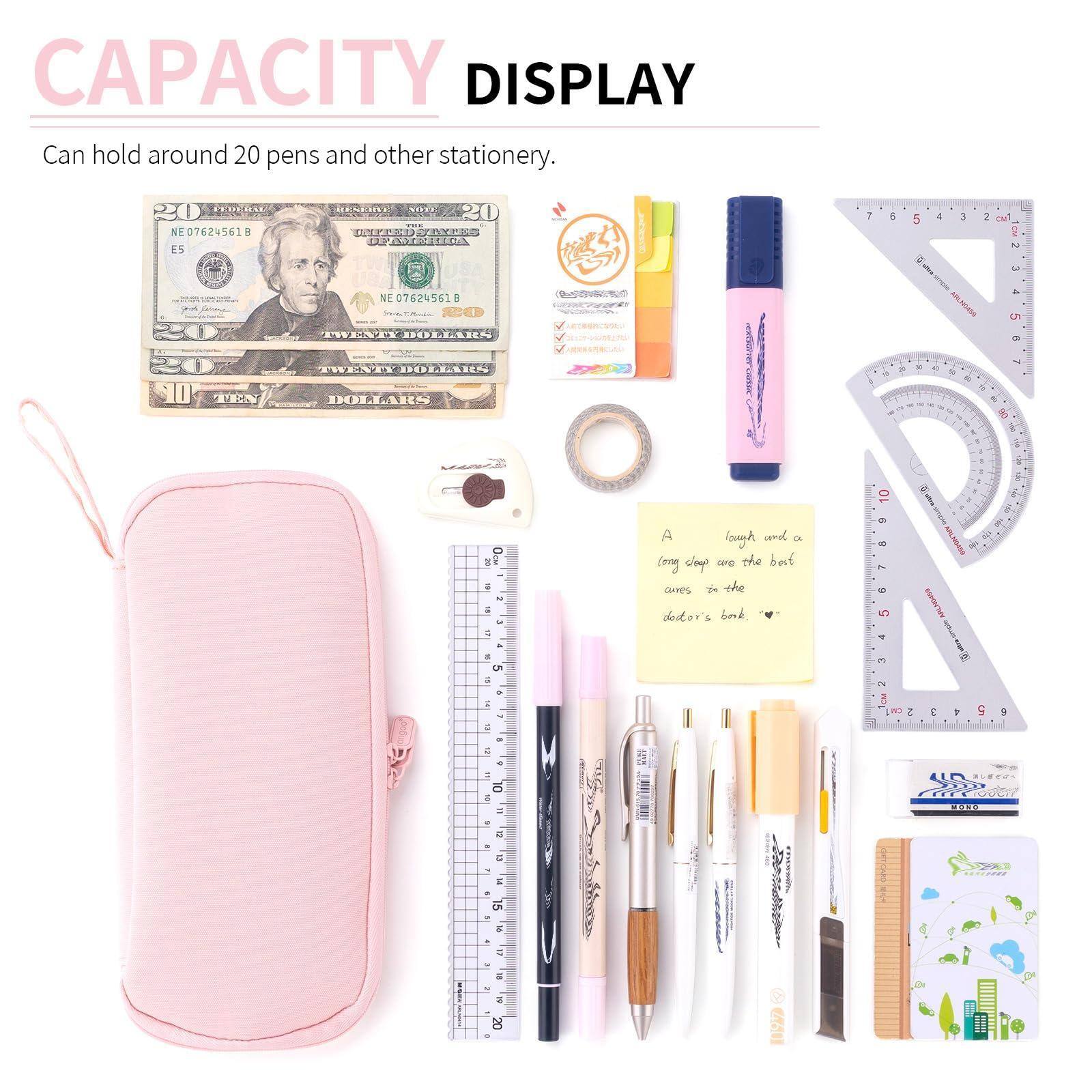 CAPACITY DISPLAY

Can hold around 20 pens and other stationery.

A long sleep are the best ways to the doctor's bank.