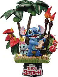 Beast Kingdom - Lilo & Stitch - D-Stage - Stitch 6" Statue - Collectibles