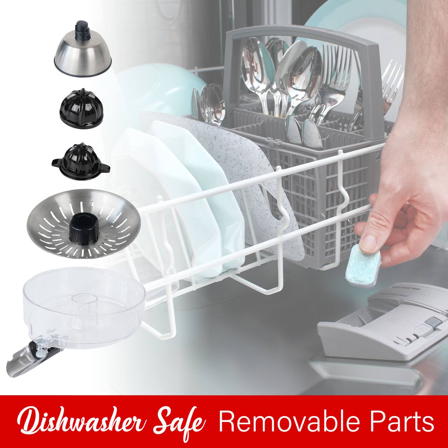 Dishwasher Safe Removable Parts