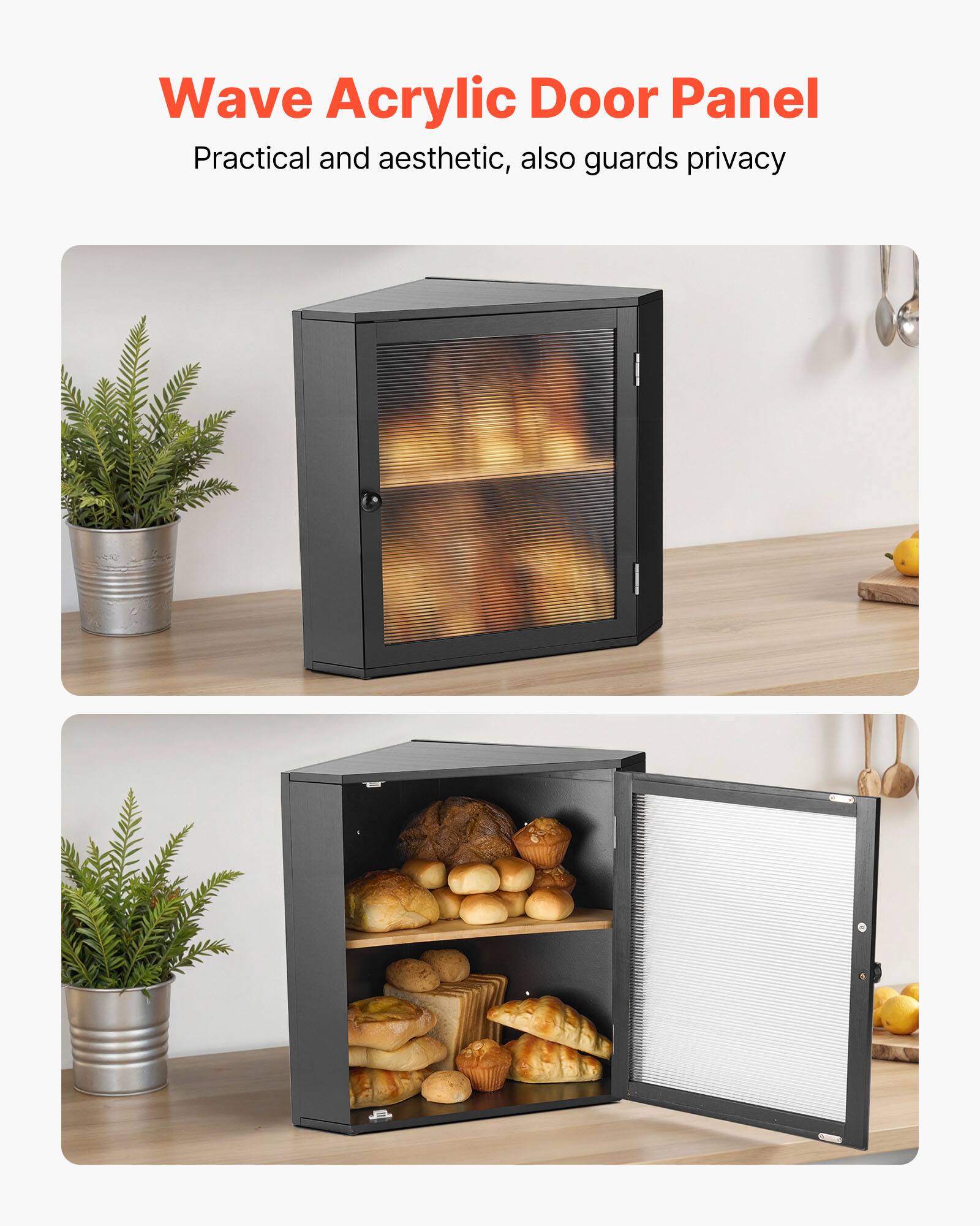 Wave Acrylic Door Panel

Practical and aesthetic, also guards privacy.