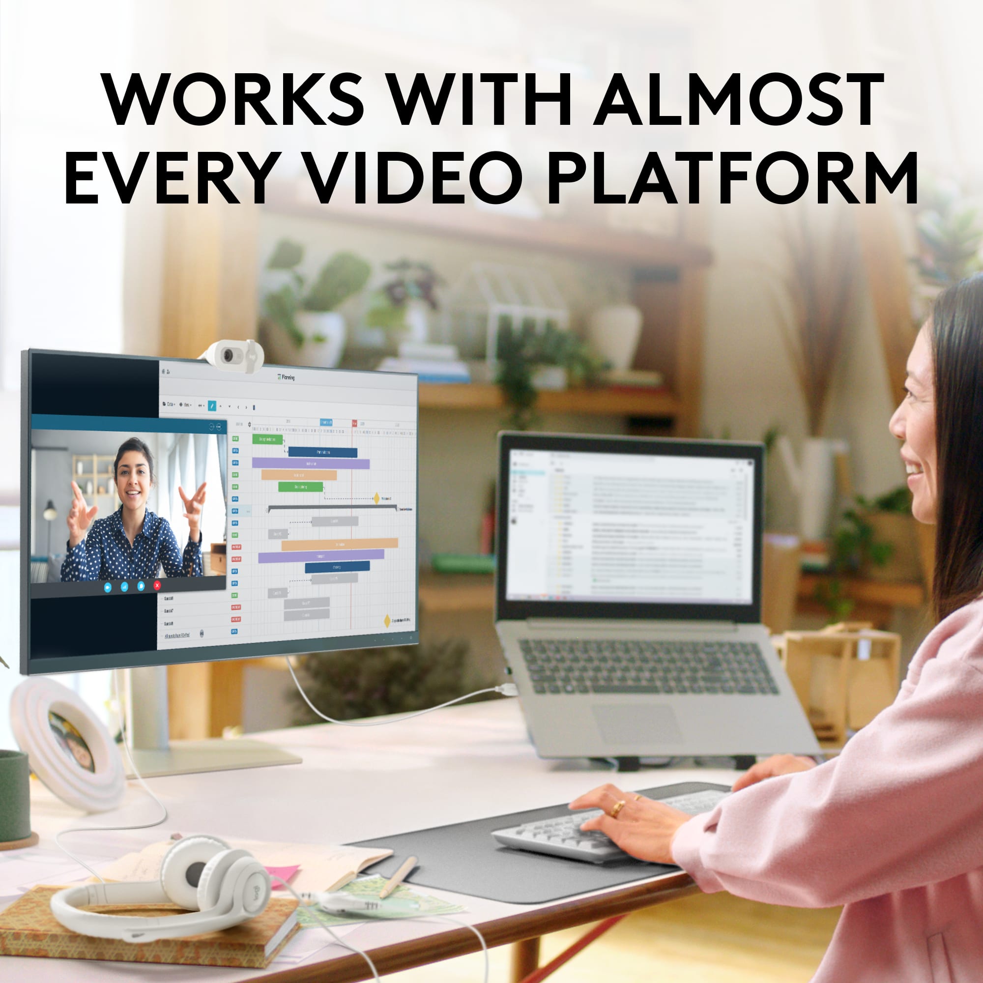 Works with almost every video platform.