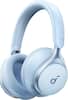 Front. Soundcore - Soundcore by Anker Space One, Active Noise Cancelling Headphones, 40H ANC Playtime, Wireless Audio - Blue - Blue.