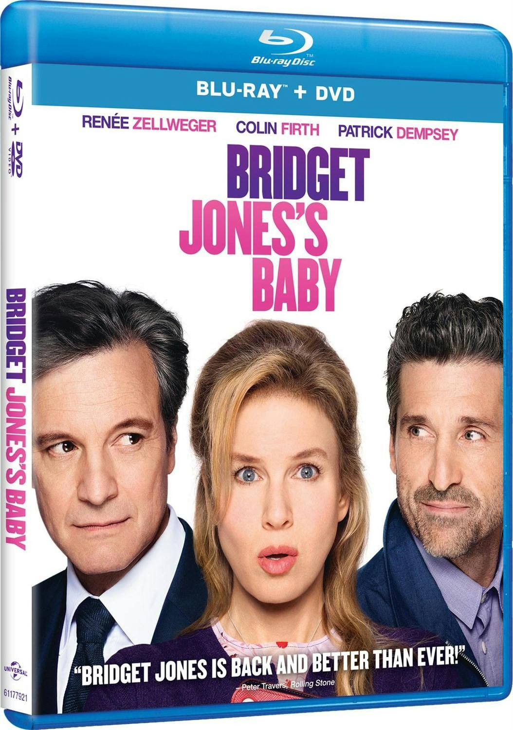 Angle. Bridget Jones's Baby (with DVD) [Blu-ray].