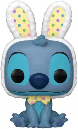 Front. Funko - FUNKO POP! Disney: Lilo & Stitch Easter - Stitch - COLLECTIBLES - Multicolor.
