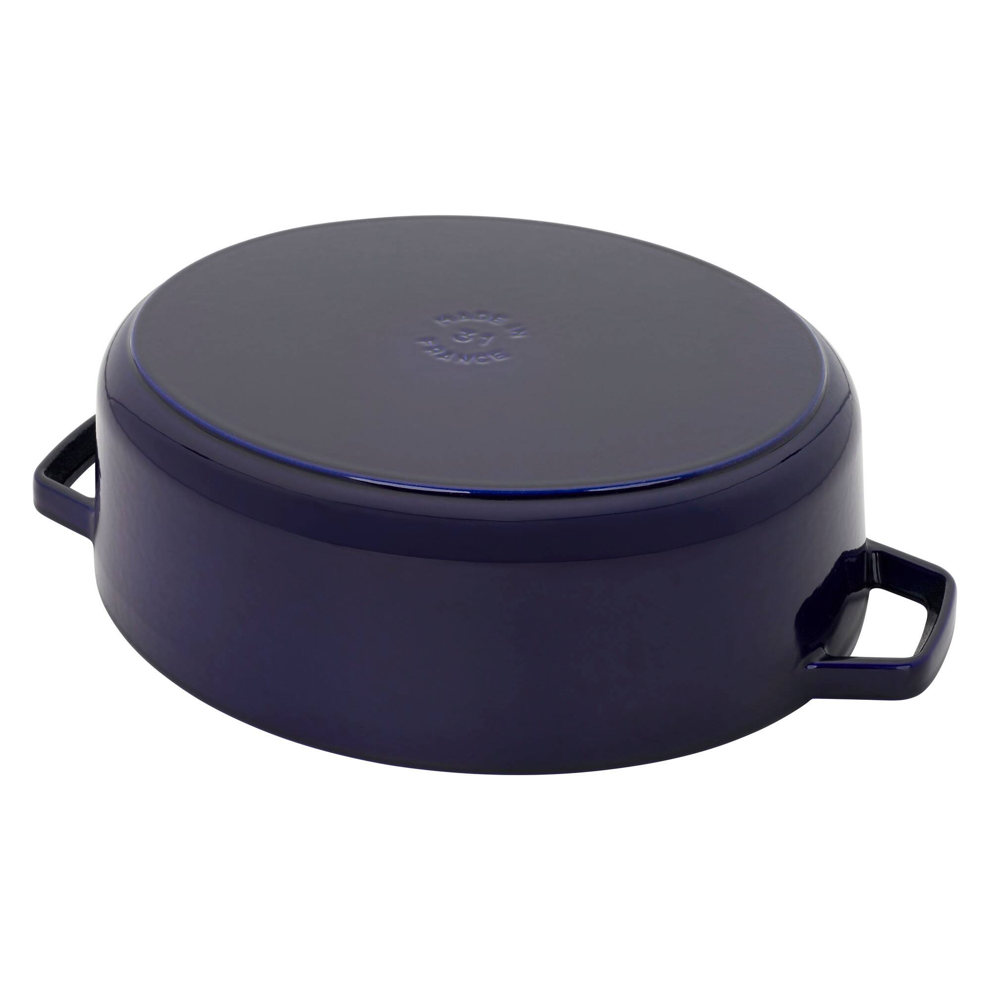Staub Cast Iron Shallow Oval Dutch Oven - Thumbnail 3