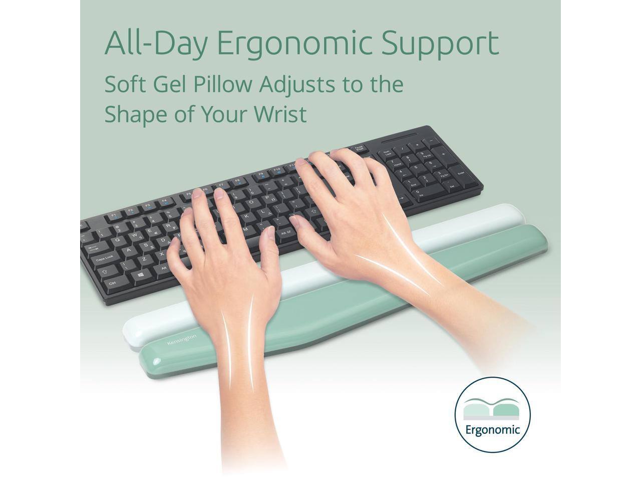 All-Day Ergonomic Support Soft Gel Pillow Adjusts to the Shape of Your Wrist

Kensington Ergonomic