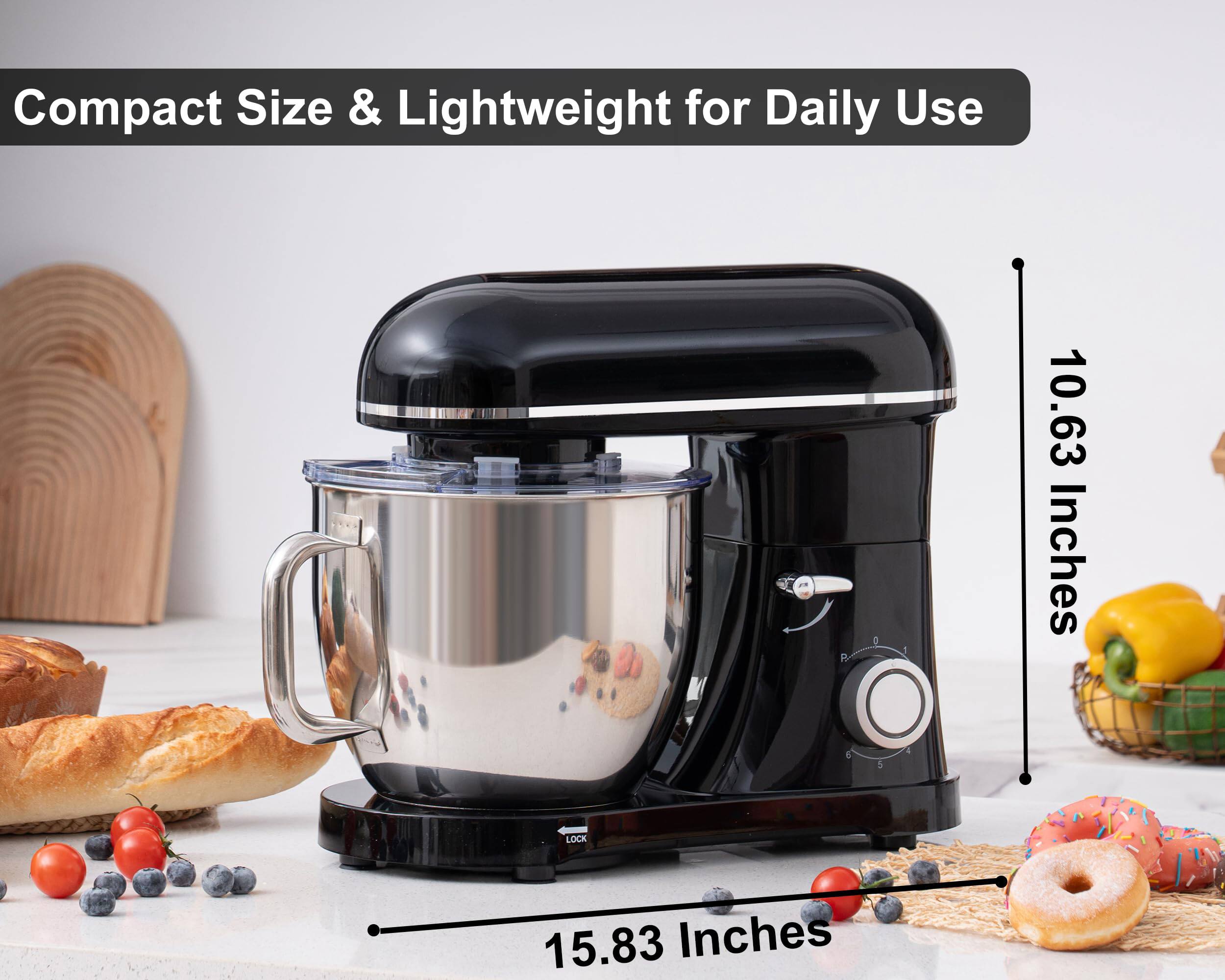 Compact Size & Lightweight for Daily Use  
10.63 Inches  
15.83 Inches