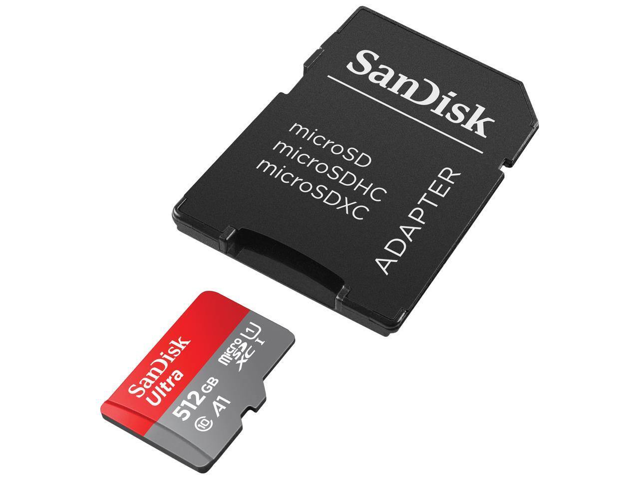 SanDisk microSD microSDHC microSDXC ADAPTER

SanDisk Ultra 512GB A1