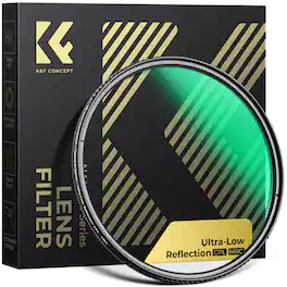 K&F Concept - 39mm Ultra-Low Reflectivity CPL Circular Polarizing Lens Filter, Nano-X Series