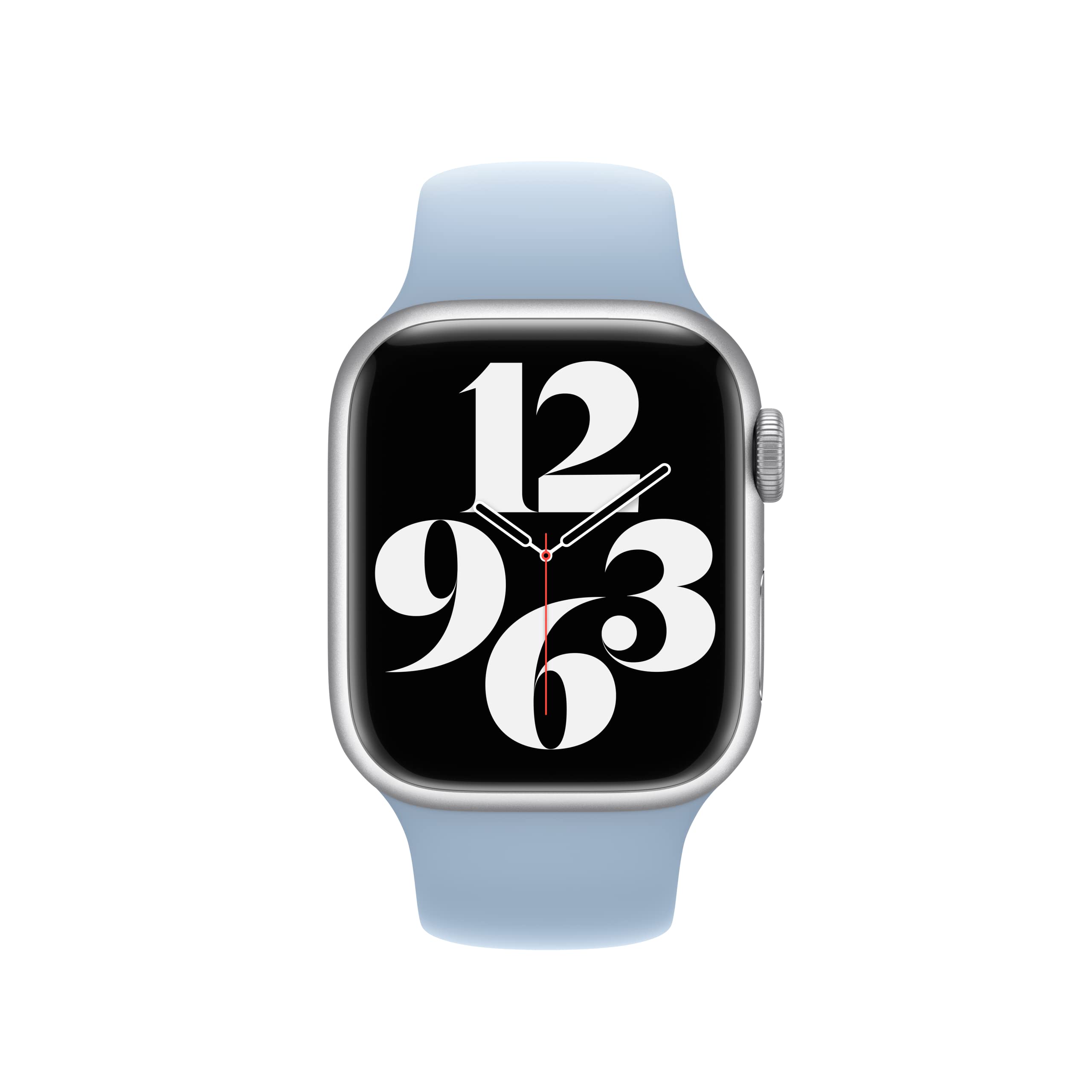 Back. Apple - Apple Watch Band - Cinturino Sport - 41 mm - Cielo - One Size - Blue.