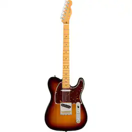 Fender - American Professional II Telecaster Electric Guitar, Maple Fingerboard, 3-Color Sunburst