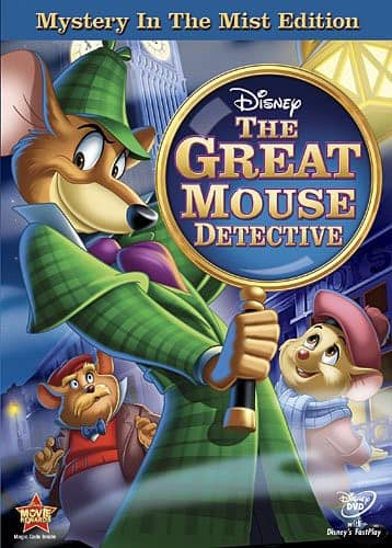 Front. The Great Mouse Detective   - DVD.