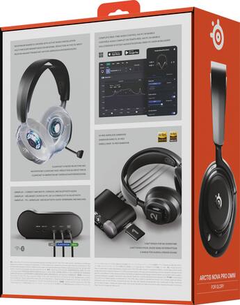 SteelSeries Arctis Nova Pro Omni 2.4 GHz Wireless Over The Ear SteelSeries Arctis Nova Pro Omni 2.4 GHz Wireless Over The Ear