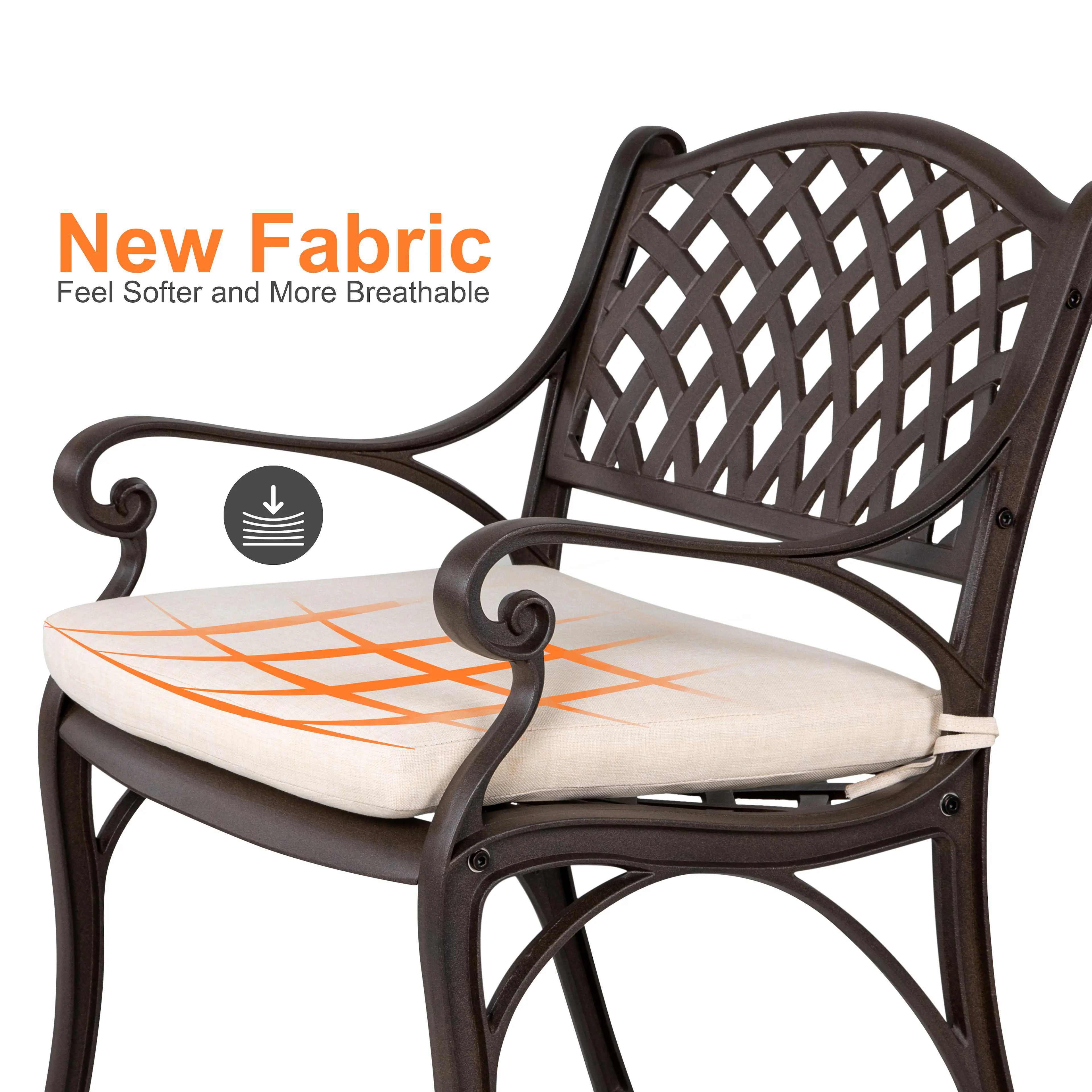 New Fabric  
Feel Softer and More Breathable