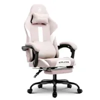 GTPlayer - GT905 Adjustable Gaming Chair with Breathable Fabric - Pink - Front_Zoom