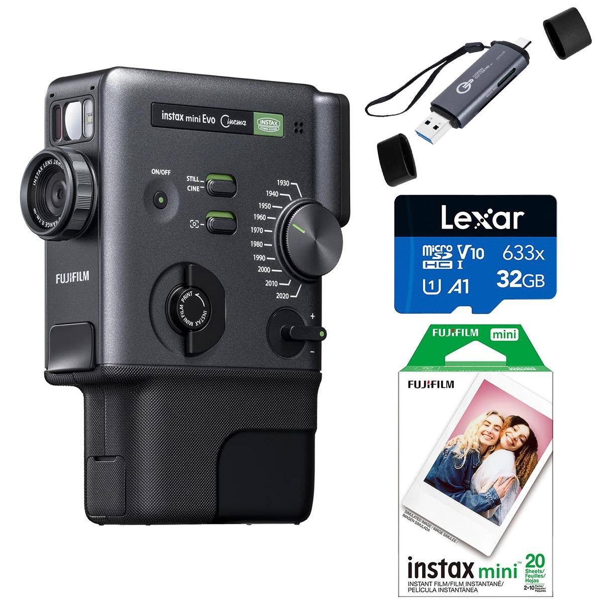5232-12-41

instax mini Evo cinema INSTAX
FUJIFILM
ON/OFF STILL CINE [0] PRINT MINI FILM FILM INSTAY
1930 1940 1950 1960 1970 1980 1990 2000 2010 2020
Lexar micro SD V10 633x HC I U A1 32GB FUJIFILM mini
FUJIFILM
AGAJUMAZ VEDAN instax 20 mini Feuilles/ Sheets/ Hojas INSTANT FILM/FILM INSTANTAN/ Jacks 2-10 PELCULA INSTANTNEA