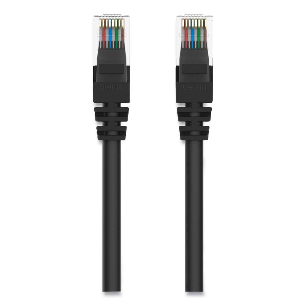 Belkin - A3L980-10-BLK-S 10 ft. CAT6 UTP Computer Patch Cable - Black