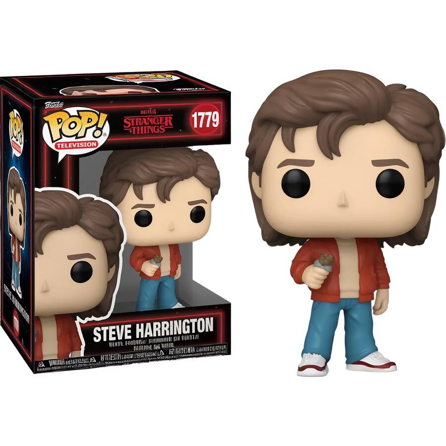 Funko Pop! Stranger Things Season 5: Steve Harrington #1779 Funko Pop! Stranger Things Season 5: Steve Harrington #1779
