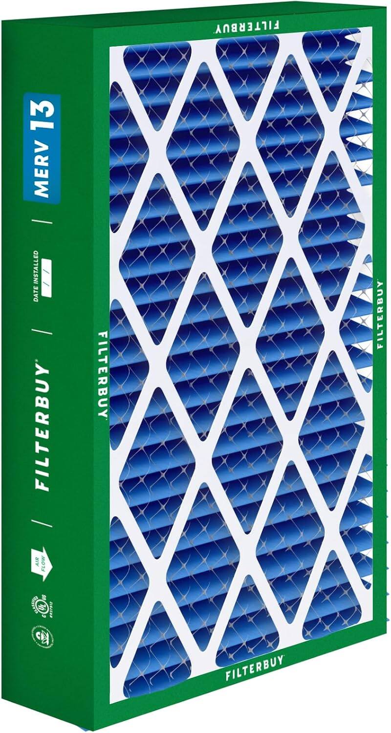 FILTERBUY 13 MERV INSTALLED DATE FILTERBUY - AIR FLOW FILTERBUY FILTERBUY SO MLARAUED UL 7 FILTERBUY