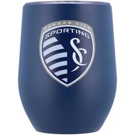 The Memory Company - Sporting Kansas City 12oz. Matte Stainless Steel Stemless Tumbler - Multicolor