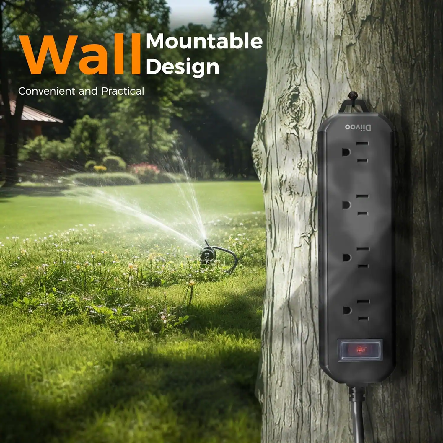 Wall Mountable Design  
Convenient and Practical
