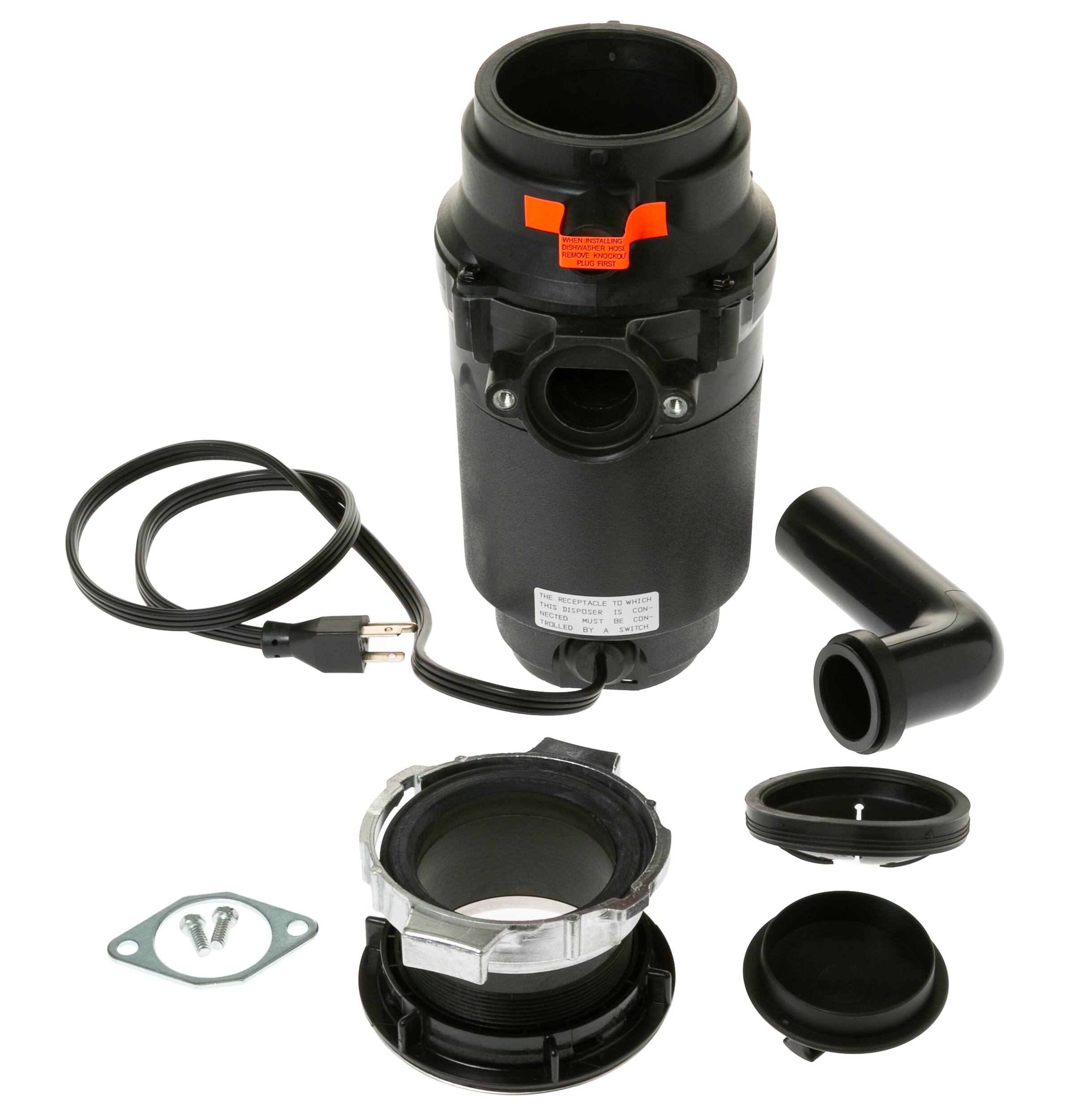 The image features a black and silver motor with a black hose attached to it. The motor is accompanied by a black pipe and a black connector, as well as a black and silver motor with a black hose attached to it. The motor is also connected to a black and silver motor with a black hose attached to it. The motor is displayed on a white background, making it stand out prominently.