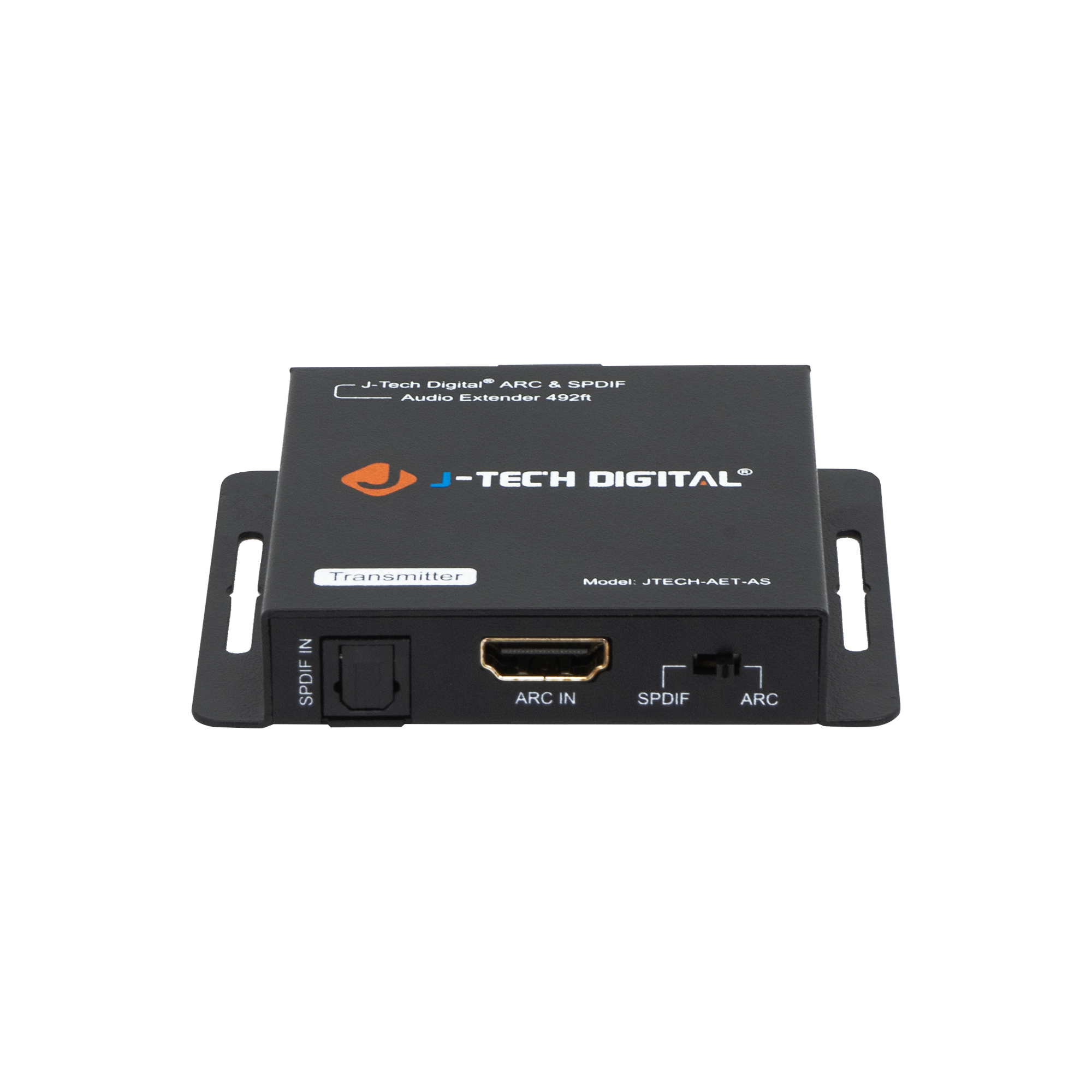 J-Tech Digital ARC & SPDIF Audio Extender 492r TECH DIGITAL Transmitter Model: JTECH-AET-AS IN SPDIF ARC IN SPDIF ARC