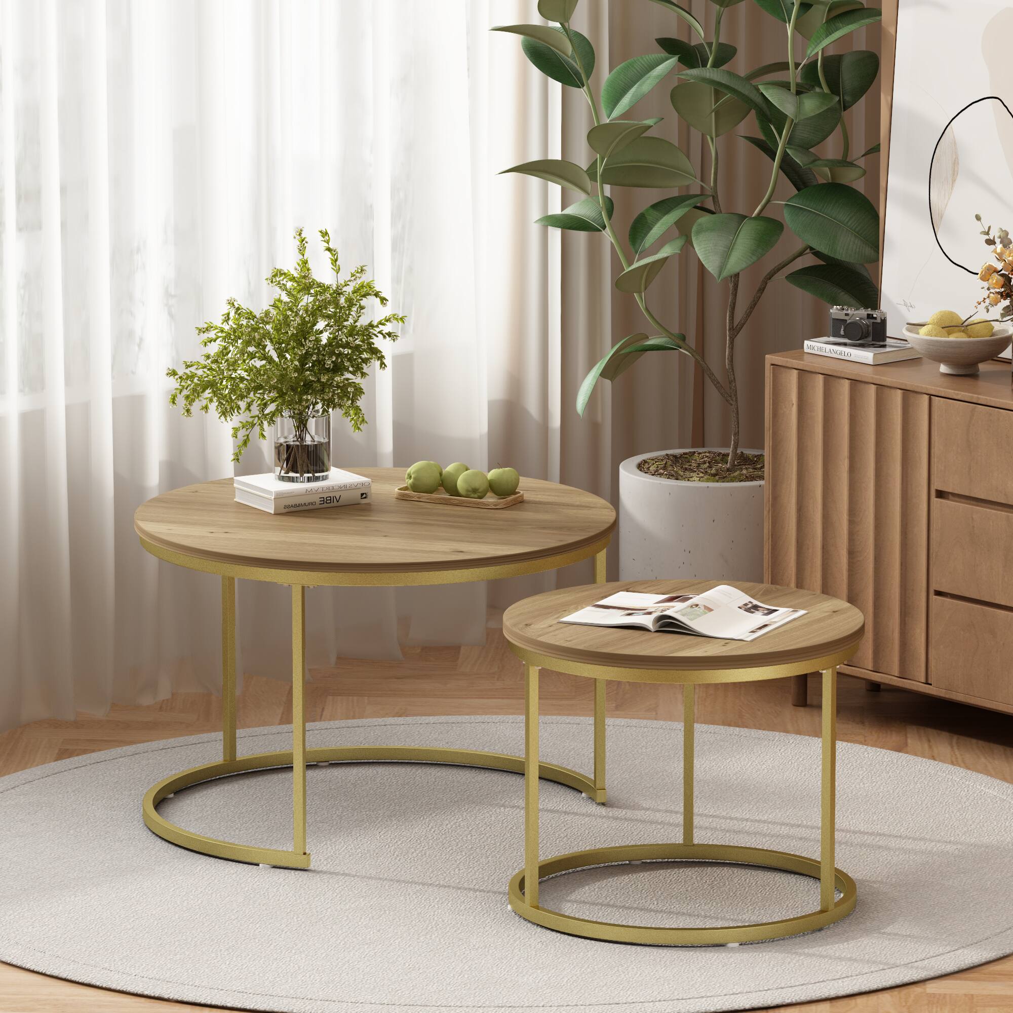 Brown + Gold