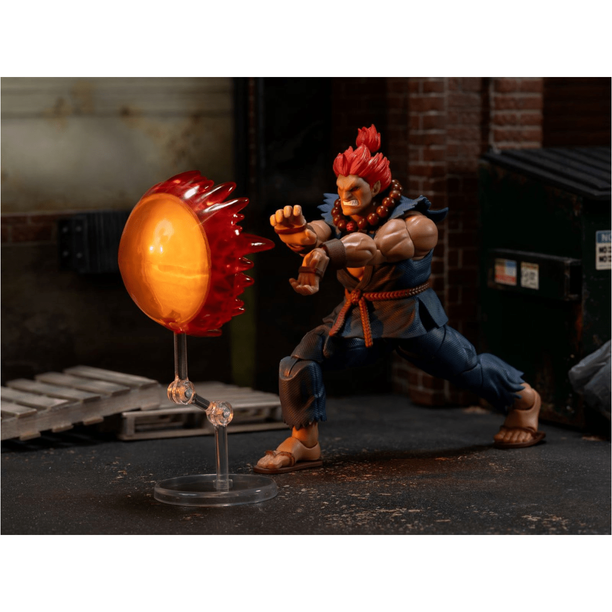 Alt View 8. Jada - Akuma 6" Moveable Figure with Accessories and "Ultra Street Fighter II: The Final Challengers" (2017) Video Game by Jada.